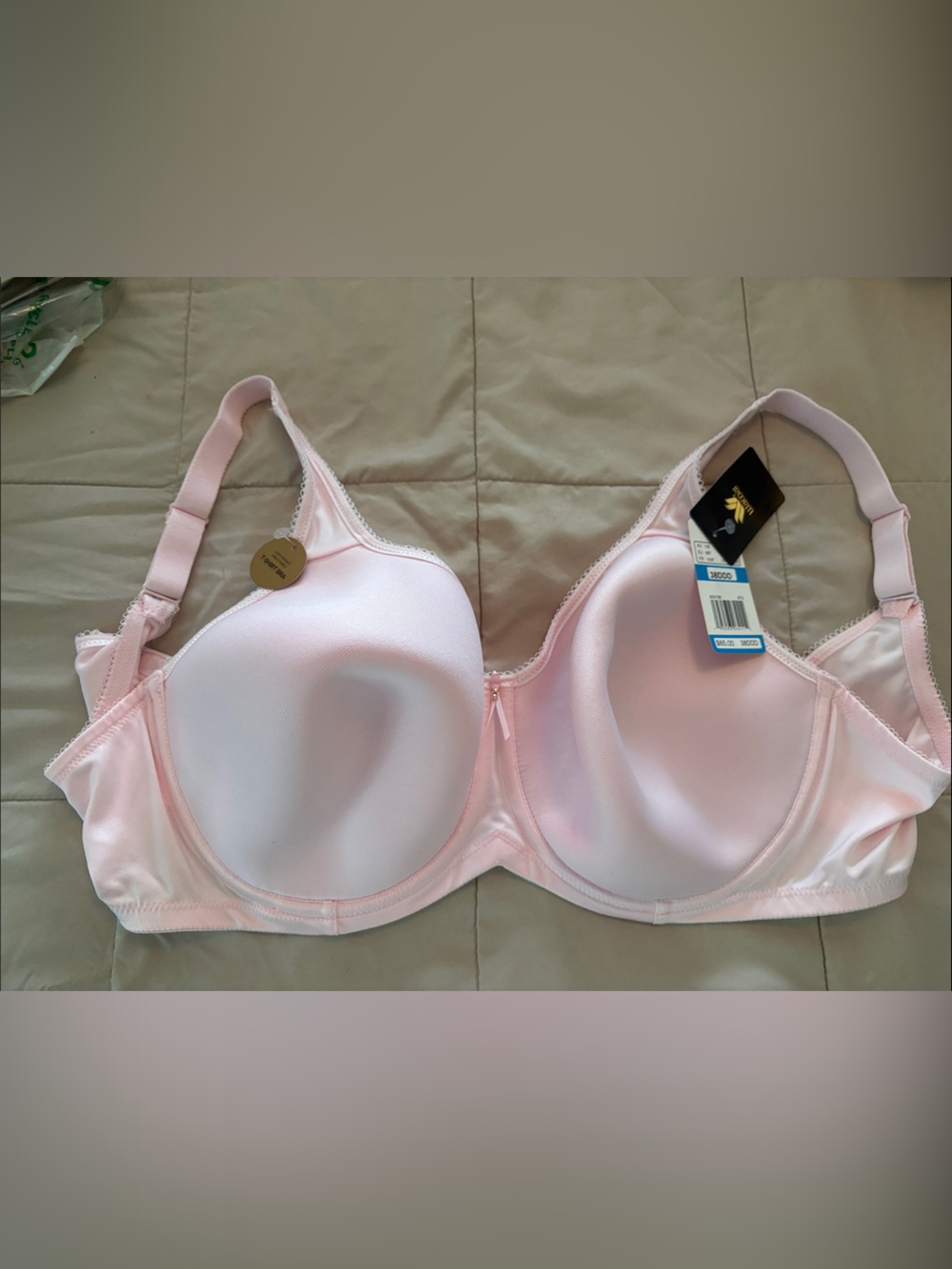 Wacoal Pale Pink Smooth Molded Full Coverage Bra